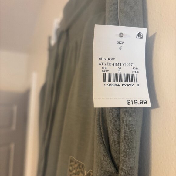 2021 Viacom International Pants - MTV Logo Graphic Jogger Pants - Lounge Sweat Pants, Green Women Size Small NWT